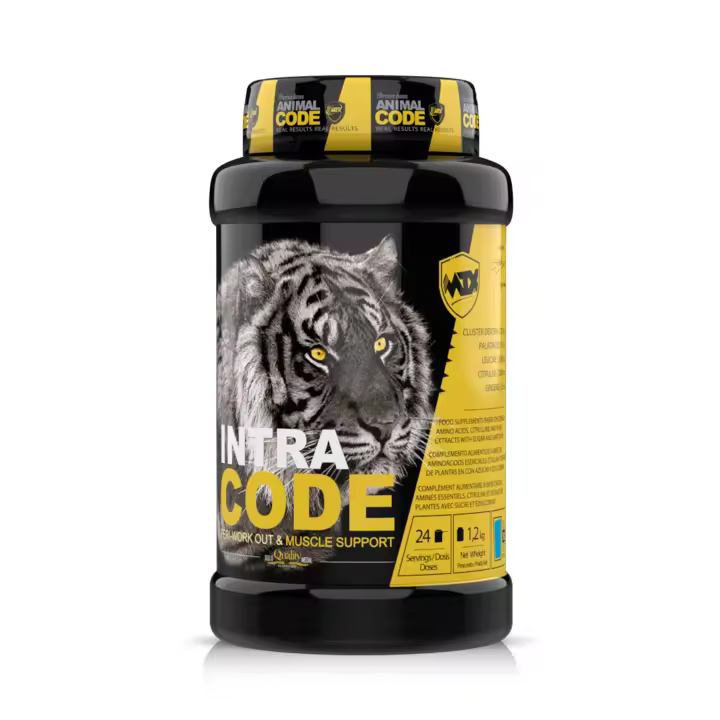 MTX nutrition INTRACODE [1.200g] BerryBlast - Suplemento avanzado Intra-Entrenamiento PREMIUM para amplificar rendimiento, retrasar fatiga, cubriendo necesidades durante el ejercicio. - 1