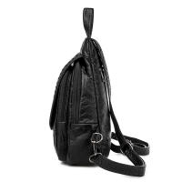 Mochila Pequeña De Cuero Genuino Para Mujer Bolso De Hombro Suave De Cuero Oveja De Alta Calidad Moda Escuela Para Teenager Chicas - details 10