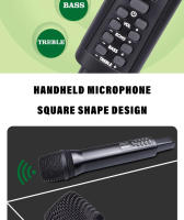 Micrófono De Mano Para KTV Con Tarjeta De Sonido Inalámbrico 2.4G Recargable Para Transmisión En Vivo Y Canto En Familia - details 3