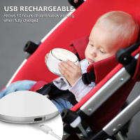 Máquina De Ruido Blanca Para Dormir Con 7 Colores Luz Nocturna 34 Sonidos Soothing Y Timer Para Bebé De 0 a 24 Meses - details 5