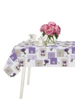 STARLEY - Mantel antimanchas de tela con diseño decorativo – disponible en 6 estilos modernos y 3 tamaños – ideal para comedor, cocina, terraza o celebraciones – fácil de limpiar y reutilizable - details 2