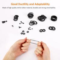 Kit De Anillos De Goma O 225PCS Resistente Al Aceite Y Agua Conjunto De Selladores De Anillo Y Tapas De Goma Para Reparaciones Profesionales De Plomería Y Automotriz - details 3