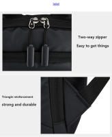 Mochila Impermeable Para Hombres Ultra Ligera Estilo Clásico Con Capa De Computadora De 15.6' Mochila De Hombro Suave Material Nylon Con Costuras Embossing - details 30