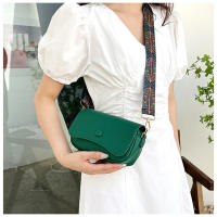 Bolso Bandolera De Cuero PU Amplio Y Cómodo Para Mujer Estilo Casual Con Correa Cruzada Hebilla De Cierre Tamaño Small Para Regalos - details 3
