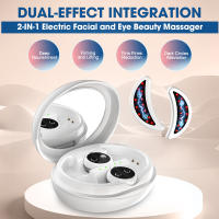 Masajeador De Ojos Con Corriente Micro-EMS Y Luz Roja LED Pulso 2 En 1 Belleza Facial Y Ocular Reducción De Ojeras Y Bolsas De Ojos Rejuvenecimiento Y Afirmación Del Piel - details 0