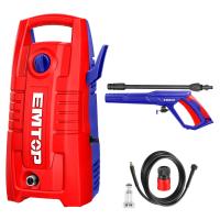 Limpiadora de alta presión sin escobillas EMTOP de 1400 W y 130 bares con cable Sistema de desconexión automática con 1 juego de pistola pulverizadora de agua + manguera de alta presión de 5 m - details 2