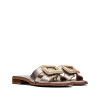 HISPANITAS  SANDALIA ADORNO PIEL CAVA - details 1