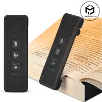 Luz De Lectura Clip-on Con Marcapáginas Y Timer Recargable USB Luz De Mesa Portátil Para Cama LED Mini Lámpara De Leer - details 0
