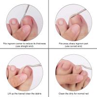 Tijeras De Uñas Para Uñas Engrosadas O Engranadas Trimmer Profesional Para Podología Con Acero Inoxidable Superficie Lisa - details 10