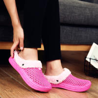 YRZL Pantuflas De Invierno Para Hombres Y Mujeres Zapatos Casuales No Friccionantes De Algodón Antideslizantes Para El Interior Del Hogar - details 19