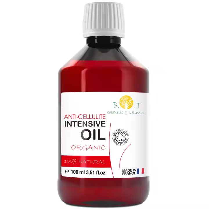 Aceite Anticelulitico Reductor Potente con Aceites Esenciales 100% Natural - Penetración Profunda - Prevención Estrías - B.O.T Cosmetic & Wellness - 1