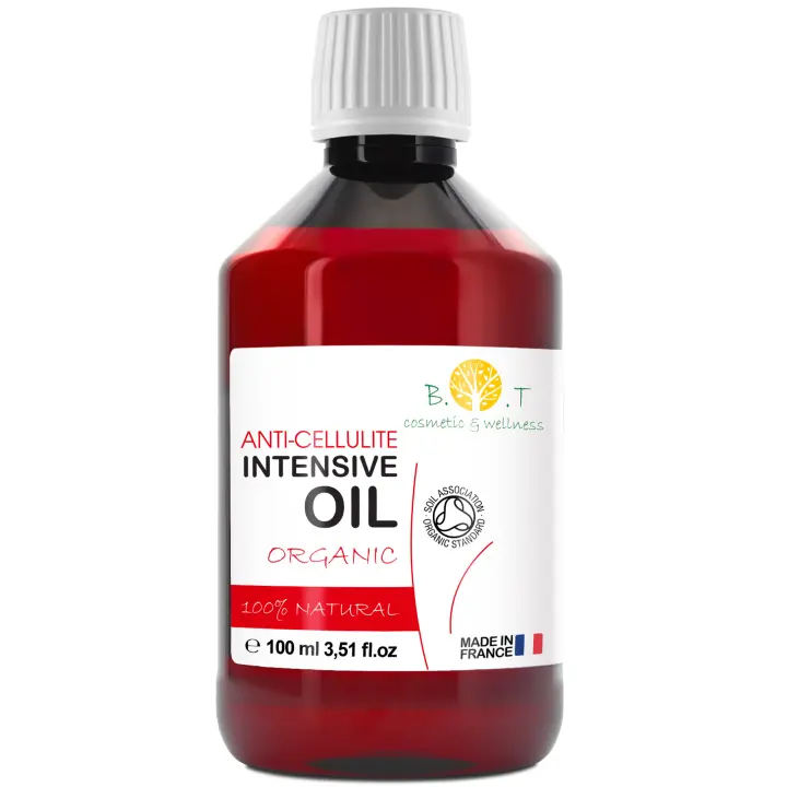 Aceite Anticelulitico Reductor Potente con Aceites Esenciales 100% Natural - Penetración Profunda - Prevención Estrías - B.O.T Cosmetic & Wellness - 1