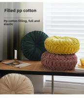 Cojín Decorativo De 3D Calabaza Para Sofá Asiento Redondo De Terciopelo Para Silla De Oficina Cojín Para Piso Y Cama - details 4