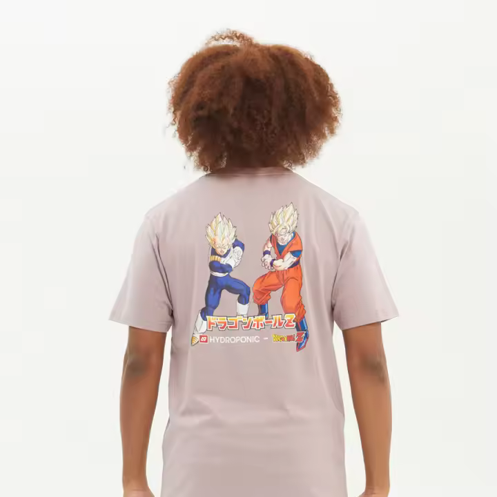 Camiseta Manga Corta HYDROPONIC DRAGON BALL Z SAIYAN 2 Misty Rose DB506-02 - 1