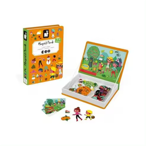 MAGNETI'BOOK 4 ESTACIONES - Janod JU02721 JANOD - 1