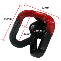 Gancho De Almacenamiento Para Manillar De Motocicleta Bolsa De Equipaje De Scooter Porta Casco De Aluminio Fácil Instalación Accesorio Para Vehículos Eléctricos - details 1
