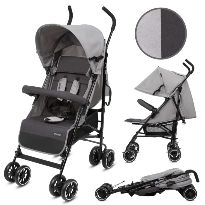 Carrinho de bebé Kidwell Nelli Gray/Graphite - 1
