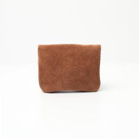 monedero ,cartera Pequeña de Piel Ante  ，hecho en Italia– Minimalista, Ligero y Multifuncional,Perfecto para el Día a Día y Ocasiones Especiales, Diseño Elegante , Dos Compartimentos y Bolsillo con Cremallera, Disponible en piel de Ante, - details 9