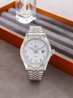 Reloj De Pulsera De Lujo Para Hombre Estilo Casual Y Deportivo Calendario Integrado Acero Inoxidable Movimiento Cuarzo Clásico Y Negocios - details 21