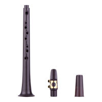Saxofón Mini De Bolsillo C Con 11 Agujeros ABS Con Boquilla De Alto 4 Piezas De Acrílico 8 Piezas De Almohadillas Dentales 8 Piezas De Reeds Y Carteles De Dedos - details 3
