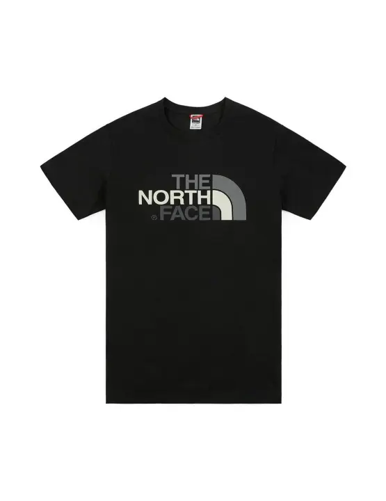 Camiseta Hombre The North Face Easy Negra - 1