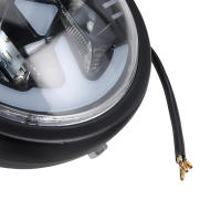 Faros LED De 6.5 Pulgadas Vintage Para Motocicleta Compatible Con Harley Sporster Softtail Choppers Custom Cafe Racer Alta Y Baja Potencia - details 7