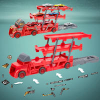 Nueva Camióneta De Tres Capas Plegable Para Niños Con Carril De EJECTION Y Catapult Truck Juguete Educativo Para Regalo De Navidad - details 2