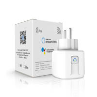 Enchufe Inteligente WiFi Tuya 16A 20A EU Con Función De Programación Y Control De Voz Compatible Con Alexa Y Google Assistant - details 8