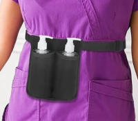 Riñonera para fisioterapeuta, masajista, botella de aceite esencial de masaje, estuche de cuero, bolsa de almacenamiento, loción de masaje, estuche para colgar en la cintura, funda protectora - details 6