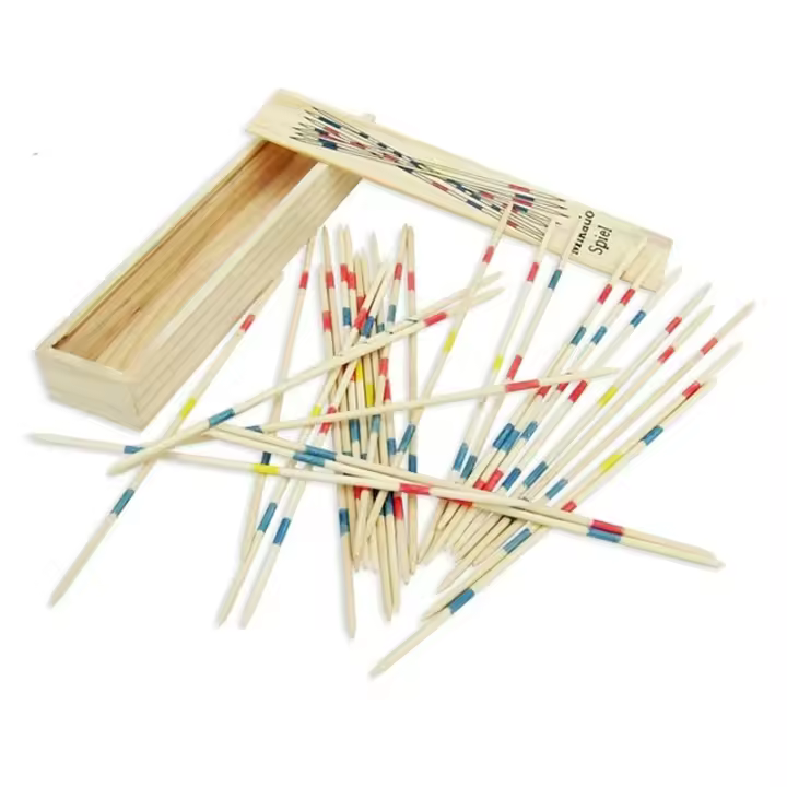 Juego De Mesa Educativo De Madera Para Niños Juego De Astillas Pick up Sticks Multiplayer Desarrollo Inteligente Interactivo - 1