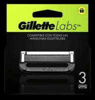 Gillette Labs -Cuchillas de Repuesto Recambio Para Máquinas de Afeitar Hombre pack de 9 o 6 unidades - details 2