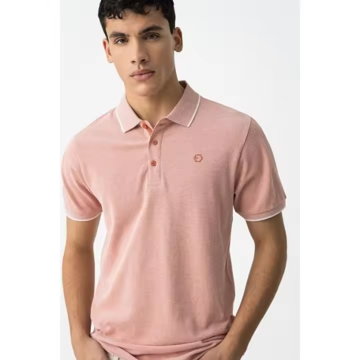Hombre Marcas Polos Ropa Tiffosi Tiffosi hombre  Polo-Tiffosi- Theo rojo - 1
