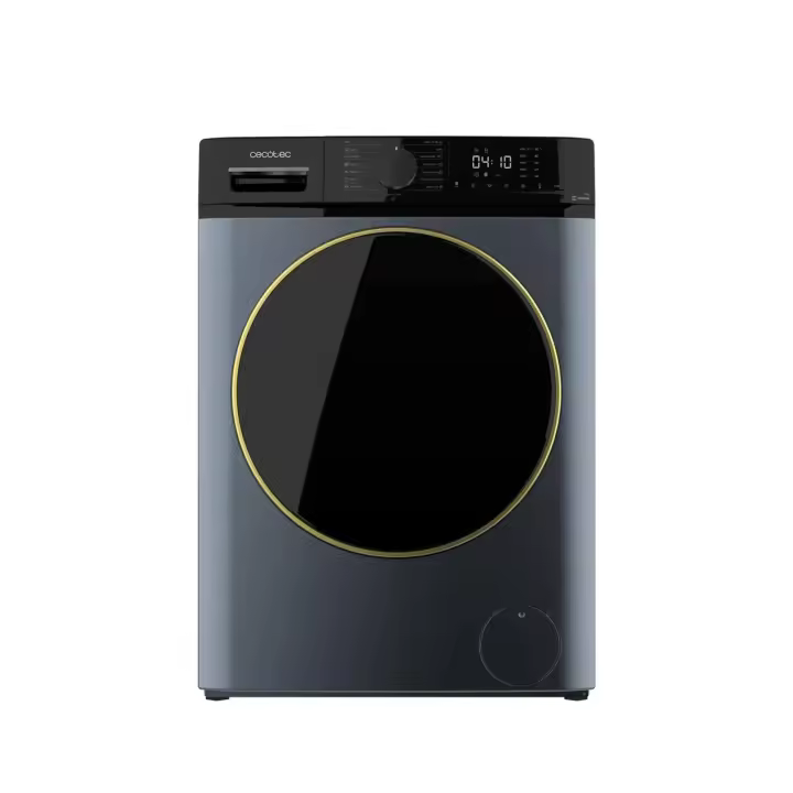 CECOTEC 01929 Lavadora Front Load 9kg Ice Blue con Motor Inverter y Steam Max para Lavado Eficiente - 1