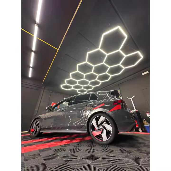 LEDSTOREPLUS Panel Led Hexagonal Abejas 2,4m x 4,8m 600W 6500k 230V - 1