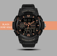 Reloj Deportivo De Pulsera Para Hombre SANDA Estilo Militar G-Style LED Digital Cronógrafo Resistente Al Agua Cuarzo Analógico-Digital Con Alarmas Y Calendario - details 17