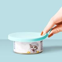 Tapa De Alimentos Para Mascotas De Silicona Reutilizable BPA Libre Apta Para La Mayoría De Los Tamaños De Perros Y Gatos Mantiene La Frescura Evita Olores Y Bacterias - details 4