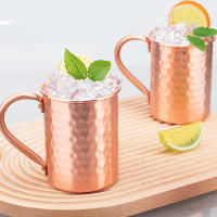 Copa De Mule Moscú De Cobre Puro 450ml 16.0oz Copa De Cerveza Y Café Duradera Para Bebidas Y Leche Vaso De Metal Puro - details 8