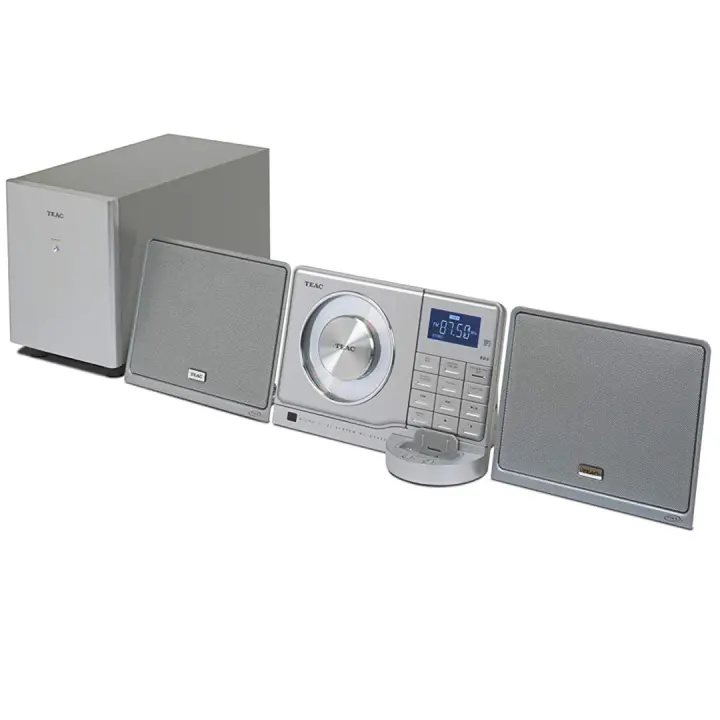 Teac Mcdx420i Reproductor de CD MP3 Radio AM/FM RDS - Sonido Potente - 1