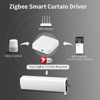 Motor De Cortina Inteligente Tuya WiFi/Zigbee Con Control Remoto RF Y APP Voz Control Para Alexa Google Assistant SmartThings - details 12
