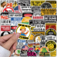 50PCS Etiquetas Duraderas Para Seguridad Divertidas Decoración Para Gorros Y Tazas Aisladas Resistentes Al Agua Adhesivas De Plástico - details 2
