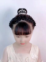 Cinta Elástica De Pelo Con Corona De Perlas Para Niñas Accesorios De Cabello De Moda Para Niños Cuidado Personal Y Belleza - details 11