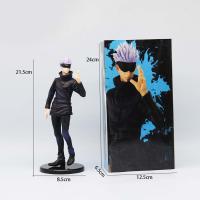 Figura De Acción Jujutsu Kaisen 21cm Gojo Satoru PVC Estatua De Anime Colección Modelo Juguetes Ornamento Para Niños - details 2