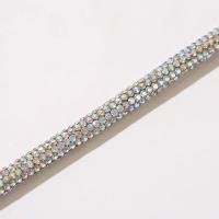 Aplicación De Cristal De Vidrio Con Diamantes Para Vestido De Boda Ropa Zapatos Bolsos Decoración De Cuerda De Tubo Colorido Para DIY - details 5