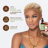 Bellas Extensiones- MIELLE ROSEMARY MINT SCALP & HAIR STRENGTHENING OIL 59ML.Mielle Aceite fortalecedor del cuero cabelludo de romero y menta con biotina y aceites esenciales, tratamiento de puntas abiertas, crecimiento y sequedad, todo tipo de cabello - details 0