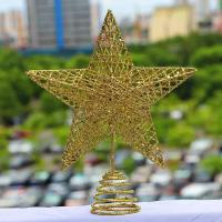 Estrella LED Para Árbol De Navidad Toppers Operada Por Batería Decoración De Fiesta En Sala Luz De Año Nuevo - details 24