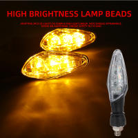 2Pcs Luz De Señalización Para Motocicleta Super Brillante Amarilla Impermeable Indicador De Giro Lámpara De Iluminación De Viaje - details 4