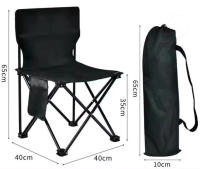 Silla de Playa Plegable con funda  ,SILLA CAMPING, Estructura de Acero Resistente,Asiento de Lona Impermeable ,Ideal para Playa o Camping ,Pesca, Estructura de Acero, - details 1