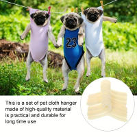 Ganchos Para Ropa De Mascotas Plásticos Adecuados Para Perros Y Gatos Pequeños Tamaño 19x9x0.2cm Rack De Colgar Para Ropa De Mascotas - details 7
