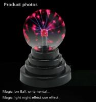 Lámpara De Plasma LED De 3 Pulgadas Luz De Ambiente Para La Pared Control Táctil Decoración Para Dormitorio Regalos Para Niños - details 11