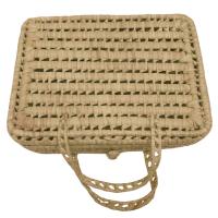 Maletín Cesta Picnic Palma Natural Medidas 40 cm de Largo x 31 cm de Ancho x 38 cm de Alto Artesanal - details 7